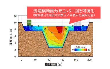 各種観測値・計算設定の空間分布を可視化